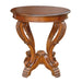 Anderson Teak Accent Table Anderson Teak Victorian Claw Feet Round Wood Side Table