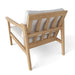 Anderson Teak Arm Chair Anderson Teak Amalfi Outdoor Wood Deep Seating Armchair