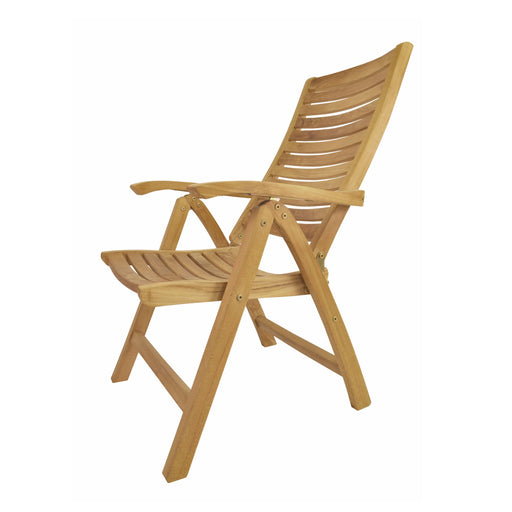 Anderson Teak Arm Chair Anderson Teak Carina 5-Position Highback Reclining Armchair