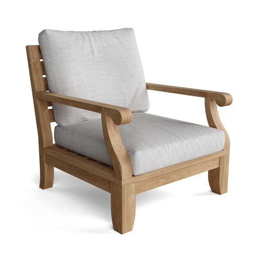 Anderson Teak Arm Chair Anderson Teak Riviera Modular Outdoor Wood Armchair