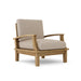 Anderson Teak Arm Chair Ash Anderson Teak Brianna Outdoor Wood Deep Seating Armchair