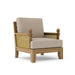 Anderson Teak Arm Chair Ash Anderson Teak Luxe Outdoor Wood Deep Seating Armchair