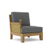 Anderson Teak Arm Chair Charcoal Anderson Teak Luxe Outdoor Wood Deep Seating Right Modular