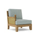 Anderson Teak Arm Chair Mist Anderson Teak Luxe Outdoor Wood Deep Seating Right Modular