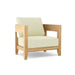 Anderson Teak Arm Chair Natural Anderson Teak Coronado Outdoor Wood Deep Seating Armchair