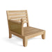 Anderson Teak Arm Chair None Anderson Teak Luxe Outdoor Wood Deep Seating Right Modular