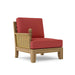 Anderson Teak Arm Chair Pomegranate Anderson Teak Luxe Outdoor Wood Deep Seating Right Modular