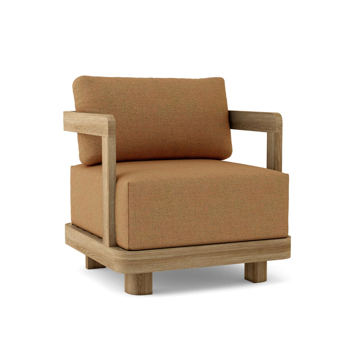 Anderson Teak Arm Chair Teak Anderson Teak Granada Outdoor Wood Deep Seating Armchair