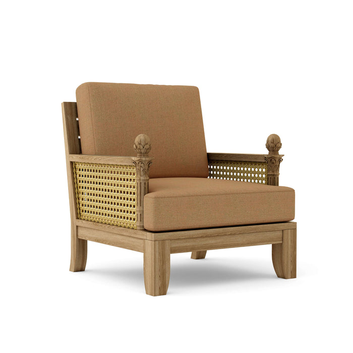 Anderson Teak Arm Chair Teak Anderson Teak Luxe Outdoor Wood Deep Seating Armchair