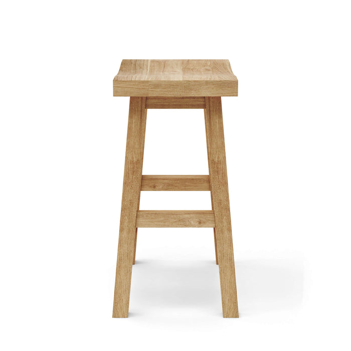 Anderson Teak Bar Chair Anderson Teak Alpine Outdoor Wood Rectangular Bar Stool