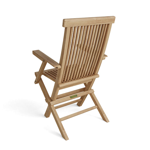 Anderson Teak Bar Chair Anderson Teak Classic Folding Outdoor Wood Armchair