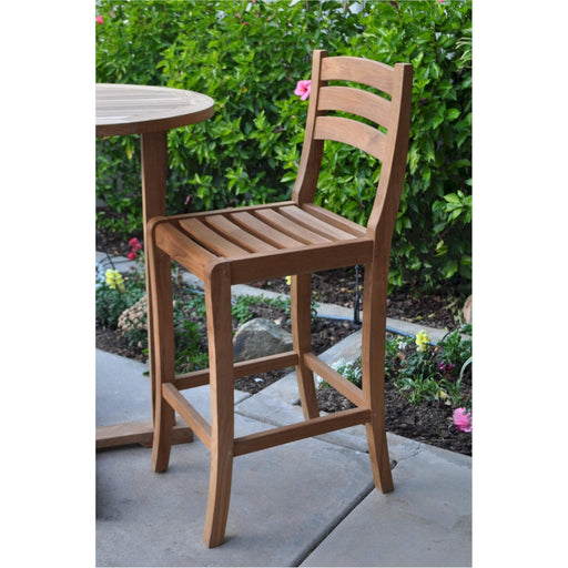 Anderson Teak Bar Chair Anderson Teak Mandalay Wood Patio Bar Chair