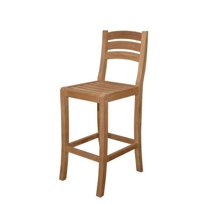 Anderson Teak Bar Chair Anderson Teak Mandalay Wood Patio Bar Chair