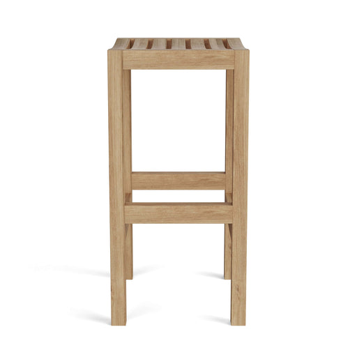 Anderson Teak Bar Chair Anderson Teak New Montego Outdoor Wood Backless Bar Chair