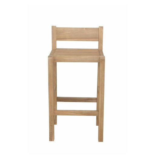 Anderson Teak Bar Chair Anderson Teak Sedona Outdoor Wood Bar Chair