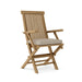 Anderson Teak Bar Chair Ash Anderson Teak Classic Folding Outdoor Wood Armchair