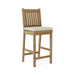 Anderson Teak Bar Chair Natural Anderson Teak Honey Golden Brown Avalon Bar Chair