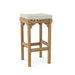 Anderson Teak Bar Chair Natural Anderson Teak Montego Outdoor Wood Backless Bar Chair