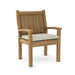 Anderson Teak Bar Chair Natural Anderson Teak Sahara Dining Outdoor Wood Armchair