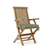 Anderson Teak Bar Chair Sage Anderson Teak Classic Folding Outdoor Wood Armchair