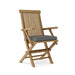 Anderson Teak Bar Chair Slate Anderson Teak Classic Folding Outdoor Wood Armchair