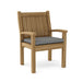 Anderson Teak Bar Chair Slate Anderson Teak Sahara Dining Outdoor Wood Armchair