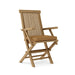 Anderson Teak Bar Chair Teak Anderson Teak Classic Folding Outdoor Wood Armchair