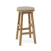 Anderson Teak Bar Stool Ash Anderson Teak Alpine Round Outdoor Wood Bar Stool