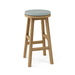 Anderson Teak Bar Stool Mist Anderson Teak Alpine Round Outdoor Wood Bar Stool