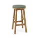 Anderson Teak Bar Stool Sage Anderson Teak Alpine Round Outdoor Wood Bar Stool