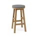 Anderson Teak Bar Stool Slate Anderson Teak Alpine Round Outdoor Wood Bar Stool