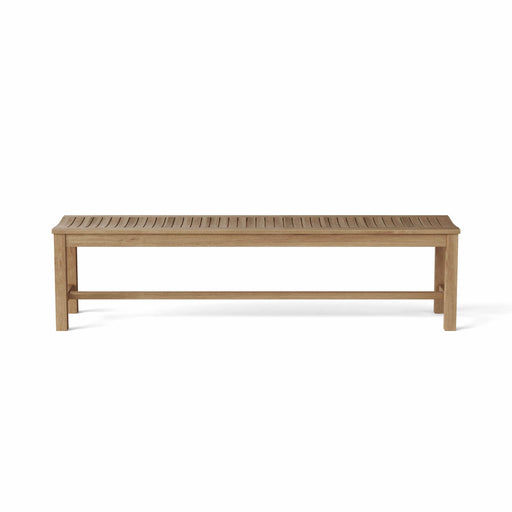 Anderson Teak Bench Anderson Teak Casablanca 4-Seater Backless Outdoor Wood Bench