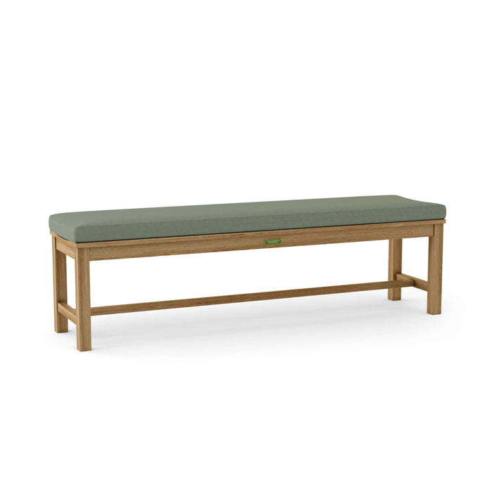 Anderson Teak Bench Anderson Teak Casablanca 4-Seater Backless Outdoor Wood Bench