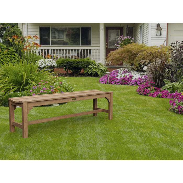 Anderson Teak Bench Anderson Teak Hampton 63″ Backless Outdoor Wood Bench