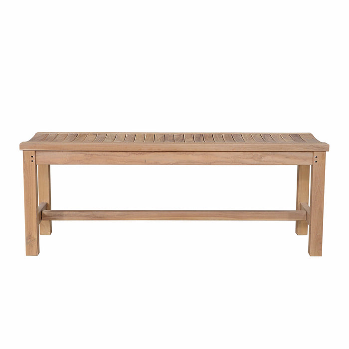 Anderson Teak Bench Anderson Teak Madison 48″ Outdoor Wood Backless Bench