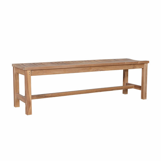 Anderson Teak Bench Anderson Teak Madison 59″ Outdoor Wood Backless Bench