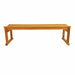 Anderson Teak Bench Anderson Teak  Mason 3-Seater Backless Outdoor Wood Bench