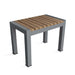 Anderson Teak Bench Anderson Teak Seville Aluminum Frame 1-Seater Bench