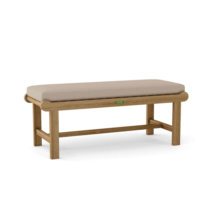 Anderson Teak Bench Ash Anderson Teak Cambridge 48″ Backless Outdoor Wood Bench