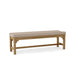 Anderson Teak Bench Ash Anderson Teak Hampton 63″ Backless Outdoor Wood Bench