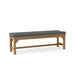 Anderson Teak Bench Charcoal Anderson Teak Hampton 63″ Backless Outdoor Wood Bench