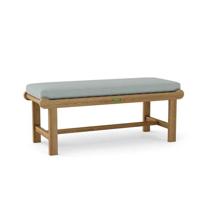 Anderson Teak Bench Mist Anderson Teak Cambridge 48″ Backless Outdoor Wood Bench