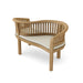 Anderson Teak Bench Natural Anderson Teak Curve Love Seat Outdoor Wood Bench