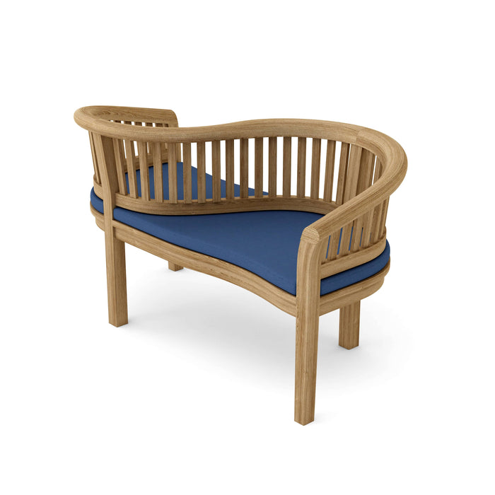 Anderson Teak Bench Navy Anderson Teak Curve Love Seat Outdoor Wood Bench