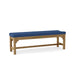 Anderson Teak Bench Navy Anderson Teak Hampton 63″ Backless Outdoor Wood Bench