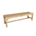 Anderson Teak Bench None Anderson Teak Hampton 63″ Backless Outdoor Wood Bench