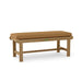 Anderson Teak Bench Pomegranate Anderson Teak Cambridge 48″ Backless Outdoor Wood Bench