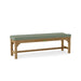 Anderson Teak Bench Sage Anderson Teak Hampton 63″ Backless Outdoor Wood Bench