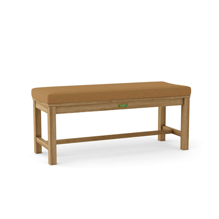 Anderson Teak Bench Teak Anderson Teak Casablanca 2-Seater Backless Outdoor Wood Bench