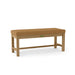 Anderson Teak Bench Teak Anderson Teak Casablanca 2-Seater Backless Outdoor Wood Bench